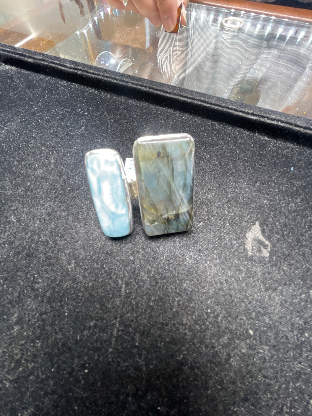 Larimar and Labradorite
