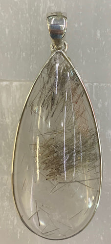 Tourmalinated Quartz Pendant