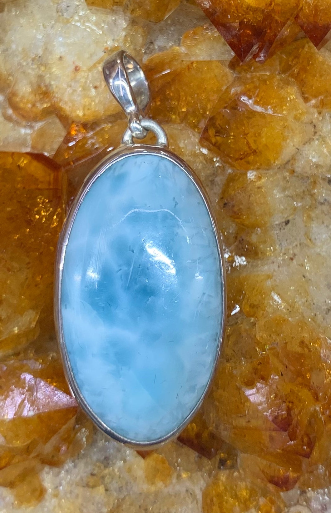 Larimar Pendant