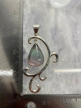 Fluorite Pendant set in 925 Silver