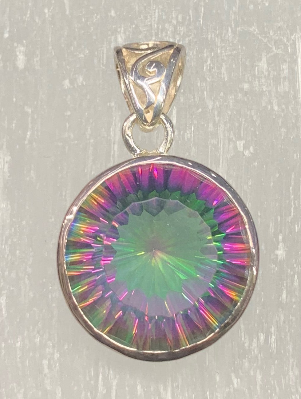 Mystic Topaz Pendant